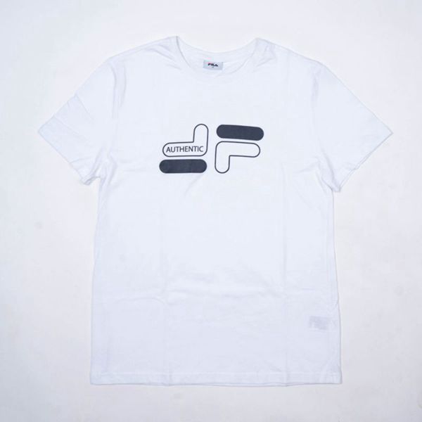 Fila Ryan Mono Boy's T-Shirts - White,NZ 283-95201